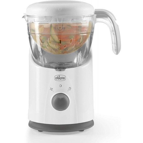 CuociPappa Chicco Easy Meal 2 in 1 Grey