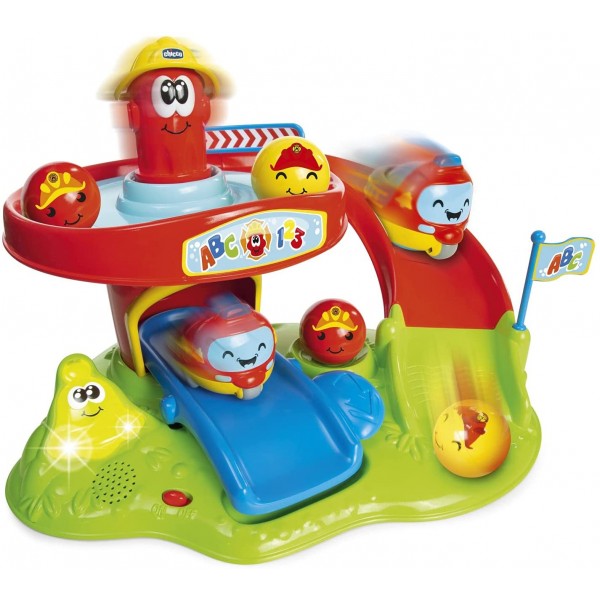 Pista Chicco Turbo Ball Caserma dei Pompieri