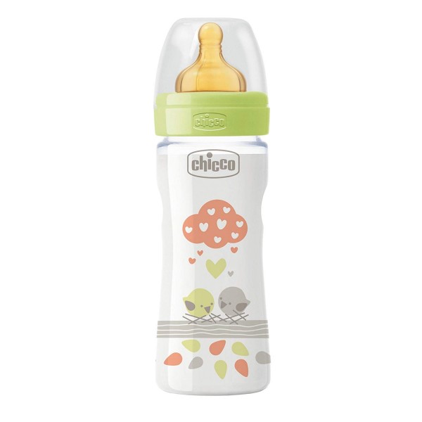 Biberon Benessere Chicco 250ml Romantic Flusso Regolabile Caucciù