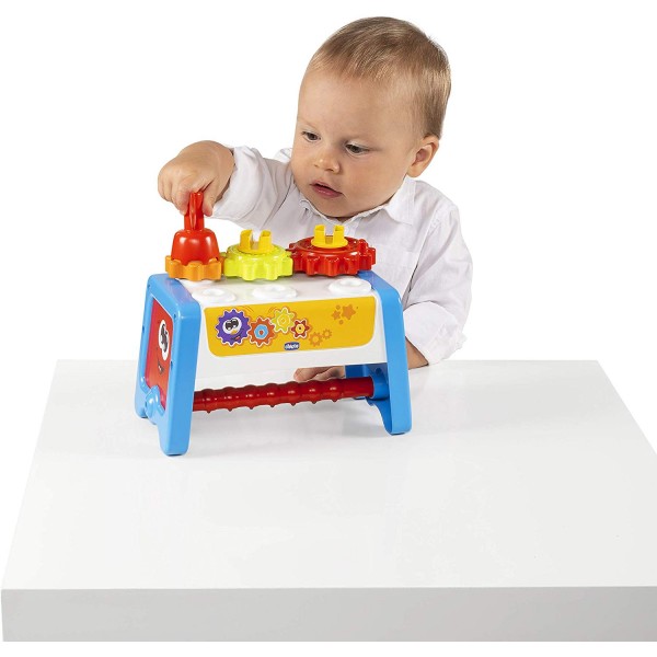 Gioco Chicco Cassetta degli Attrezzi 2 in 1
