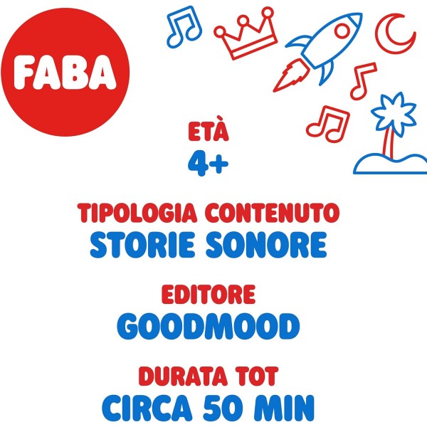 Personaggio Sonoro Faba La Sirenetta E Un'Altra Storia per Raccontastorie