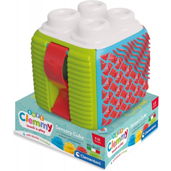 Gioco Clementoni Soft Clemmy Sensory Activity Cube