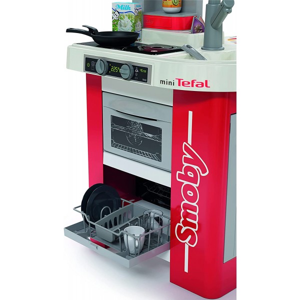 Cucina Studio Smoby Bubble Tefal Rosso