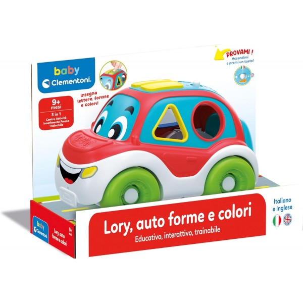 Gioco Clementoni Lory, Auto Forme e Colori