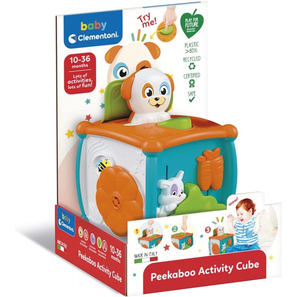Gioco Clementoni Peekaboo Activity Cube