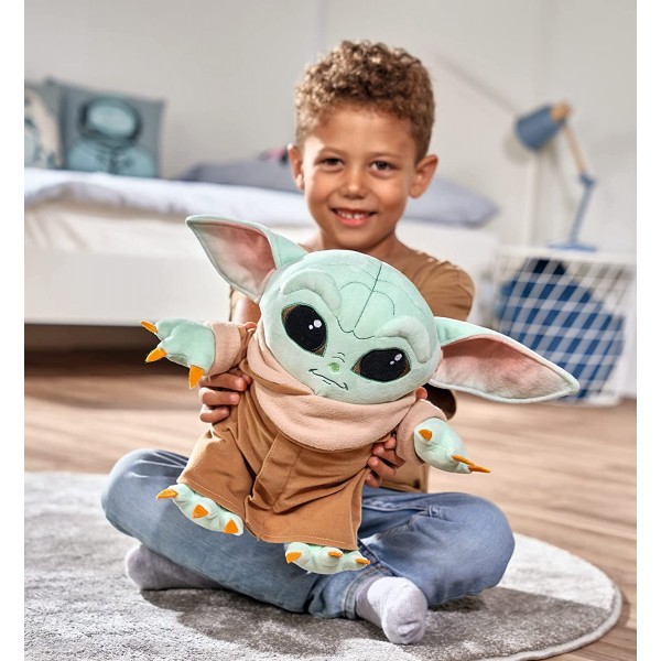 Peluche Simba Star Wars The Mandalorian The Child Baby Yoda 30 cm.