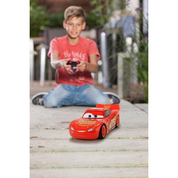 Macchinina Dickie by Simba Cars Saetta Mc Queen Turbo Racer con Radiocomando