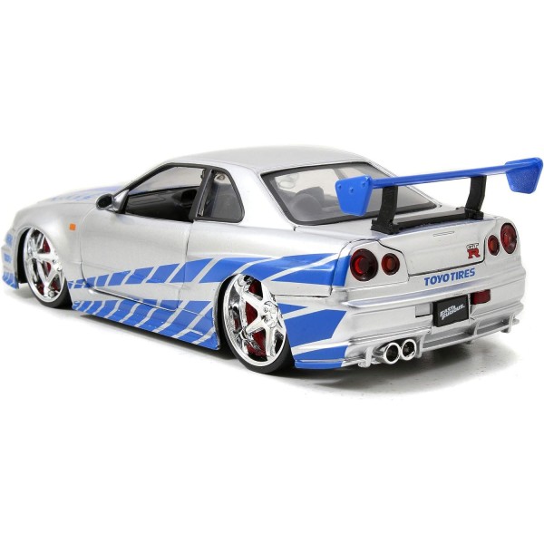 Macchinina Jada Toys Fast & Furious Brian's Nissan Skyline GT-R