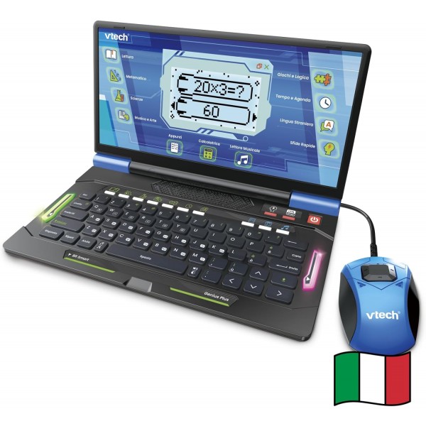 Vtech Bit smart Genius plus Blu-Computer Interattivo