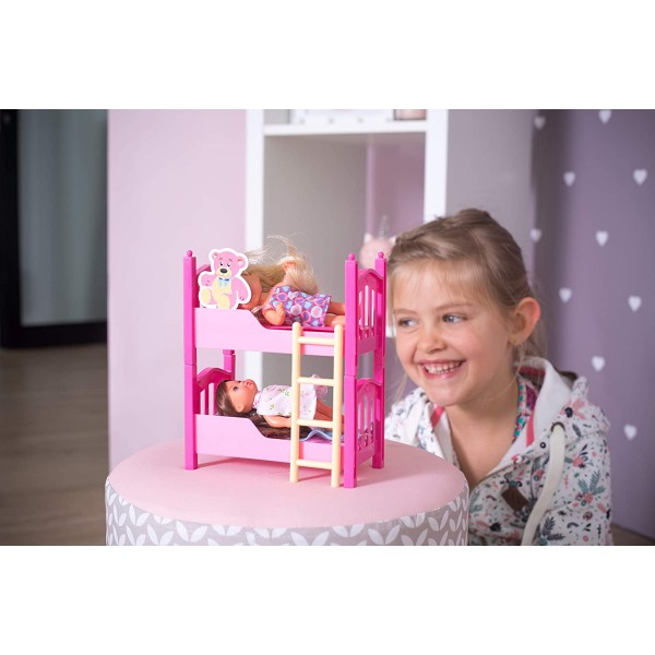 Set Bambole Simba Evi Love con Letto a Castello
