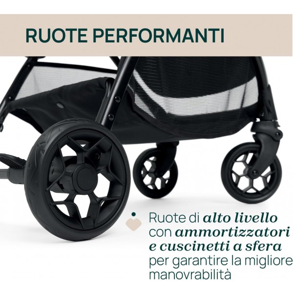 Passeggino Chicco Glee Grey Melange