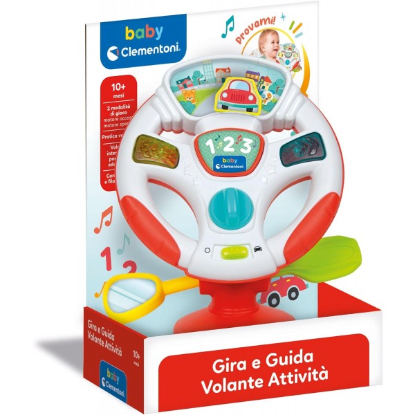 Gioco Clementoni Gira e Guida Volante Attività