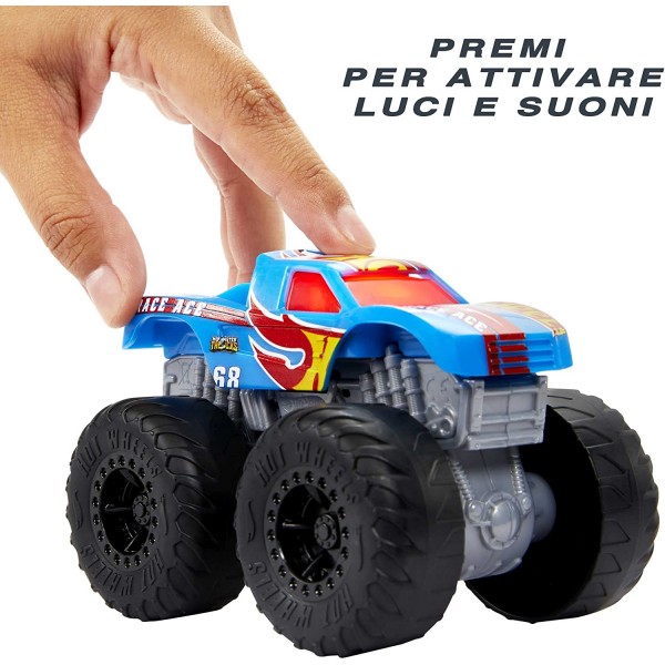 Macchinina Mattel Hot Wheels Monster Trucks Race Ace