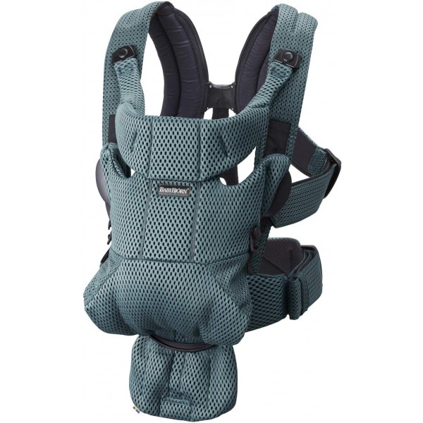 Marsupio Baby Bjorn Move 3D Mesh Verde Salvia