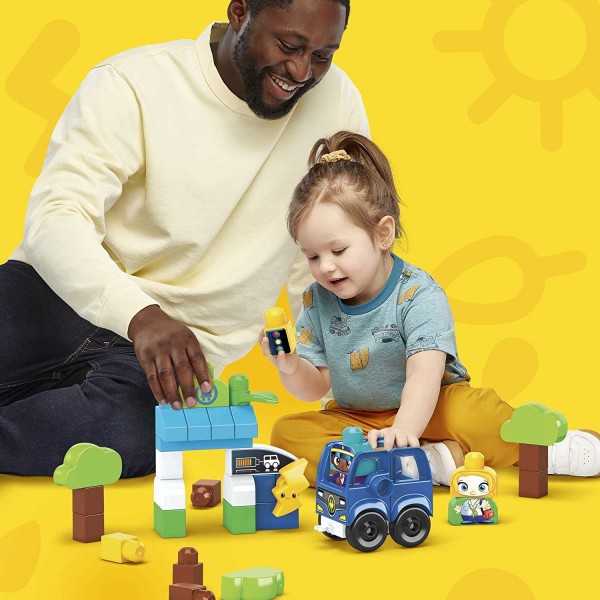 Costruzioni Mega Bloks Green Town Bus Ecologico Amici Bio