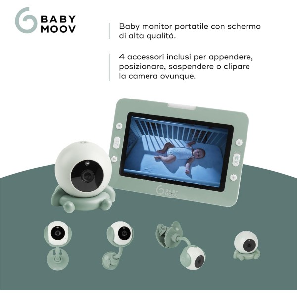 Babymoov Baby Monitor Video YOO Go + 