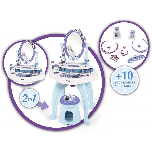 Specchiera Smoby Disney Frozen 2 In 1