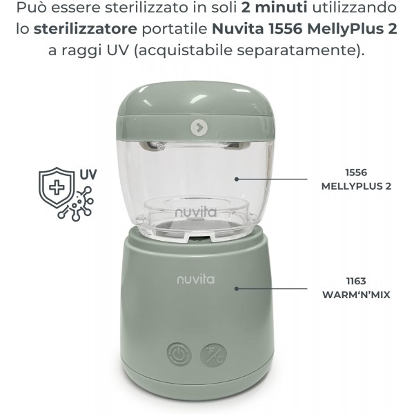 Scaldabiberon Nuvita Warm'n'Mix Portatile Universale