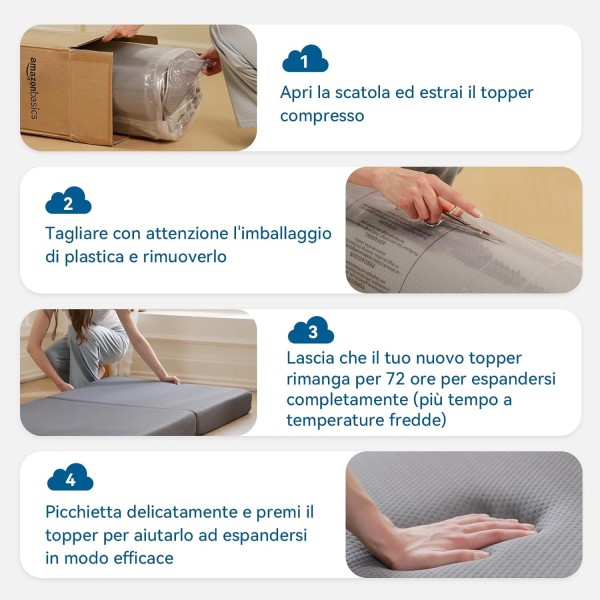 Dormissimo Materasso per Lettino da Campeggio 120 x 60