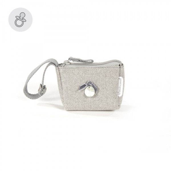 Portaciuccio Pasito a Pasito Sweet Tweed Grigio