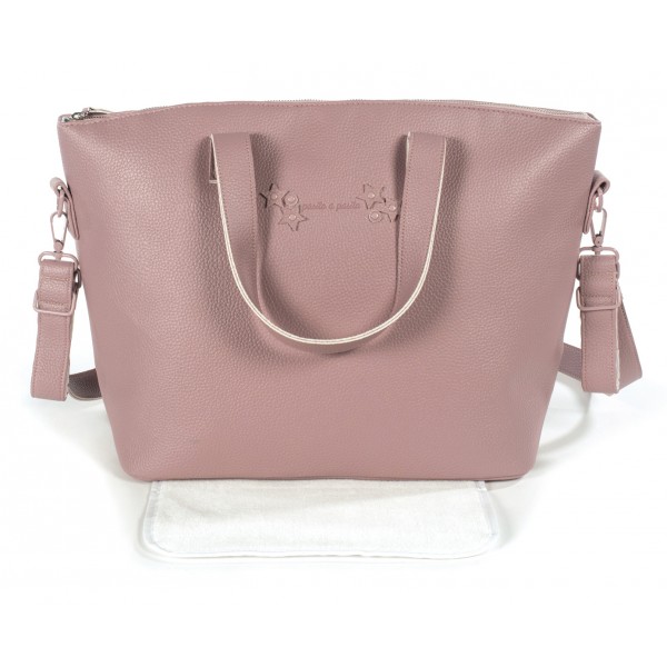 Borsa Fasciatoio da Passeggino Pasito a Pasito Amelie Rosa