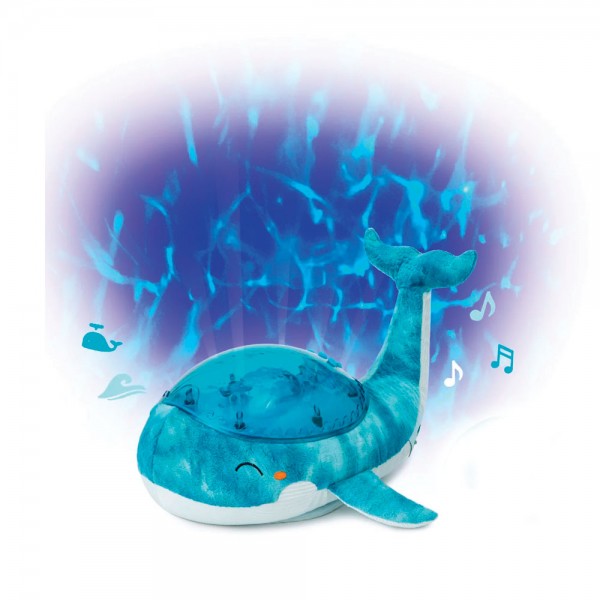Proiettore Cloud B Tranquil Whale Blue con Carica Usb