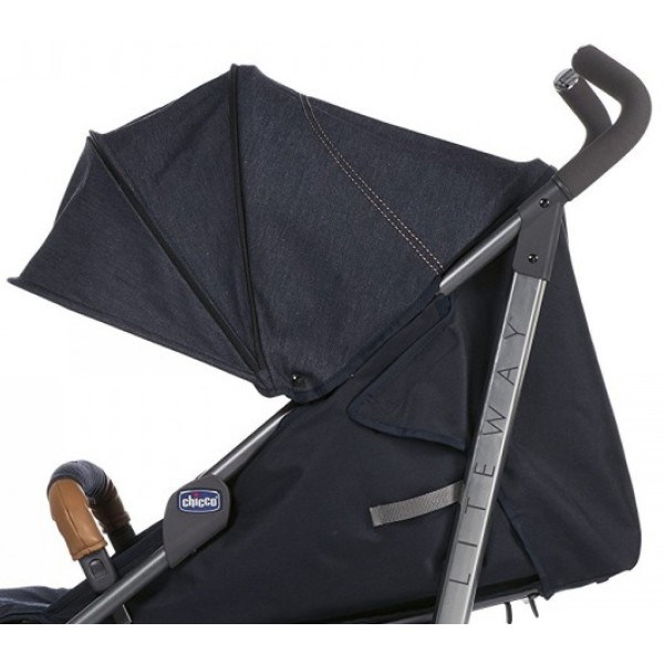Cappotta Passeggino Chicco LiteWay Denim