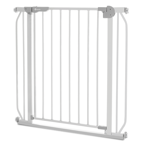 Lionelo Truus Slim Grey Cancelletto di sicurezza-Larghezza Regolabile da 75 fino a 105 cm 
