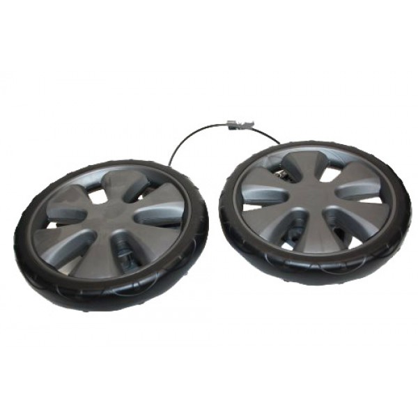 Ruote Posteriori con Freno per Telaio Inglesina Otutto Ardesia