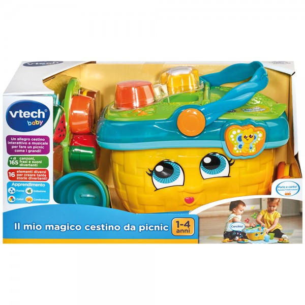 Gioco VTech Baby Il Mio Magico Cestino da Picnic