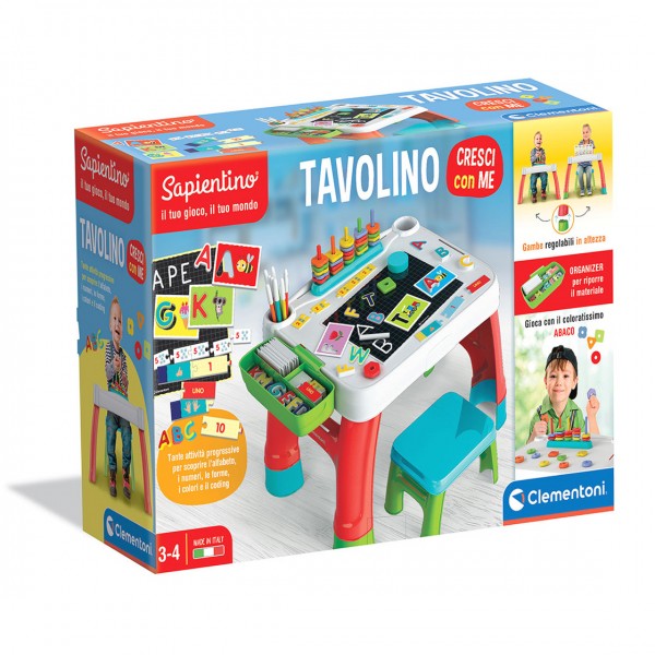 Tavolo Attività Clementoni Sapientino Cresci con Me