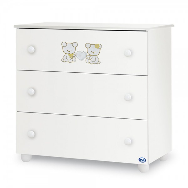 Comò Smart Maison Bebe Bianco/Beige