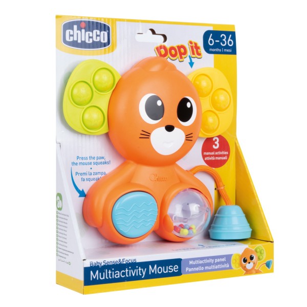 Gioco Chicco Baby Senses & Focus Topo Multiattività
