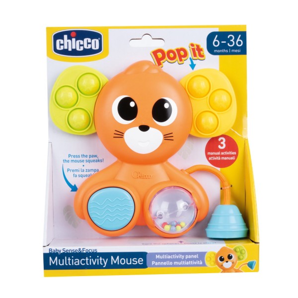 Gioco Chicco Baby Senses & Focus Topo Multiattività