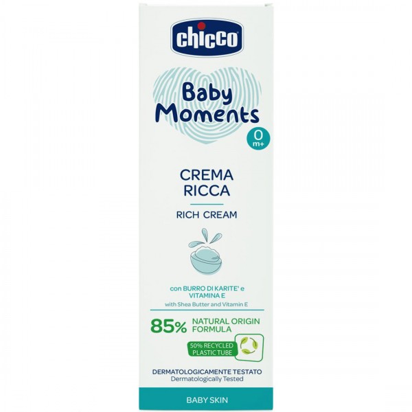 Crema Ricca Chicco Baby Moments 100 ml