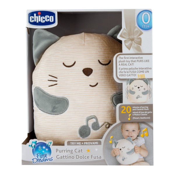Peluche Chicco First Dreams Gattino Dolce Fusa