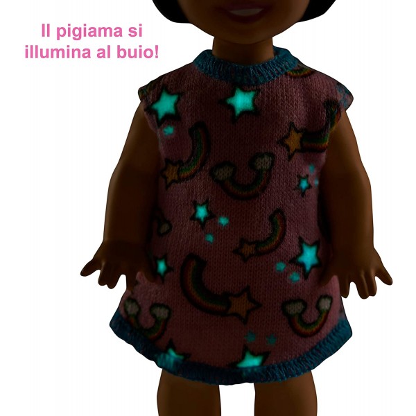 Bambola Barbie Playset Skypper Babysitter Buonanotte