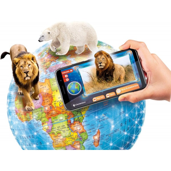 Mappamondo Clementoni Sapientino Più Esploramondo Real Time