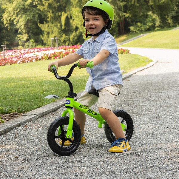 Bicicletta Ultraleggera senza Pedali Chicco Green Rocket 