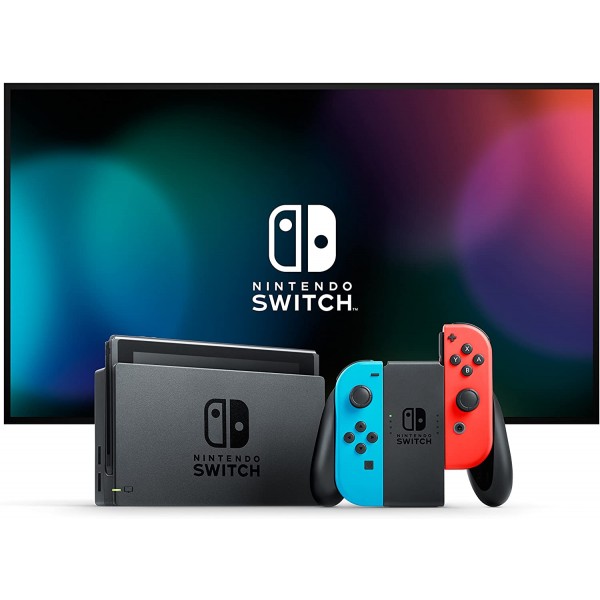 Console Nintendo Switch V2 Joy-Con Neon/Red Neon/Blue