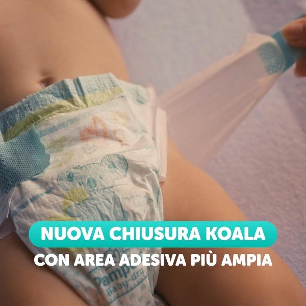 Pampers Baby Dry Junior Taglia 5 11-25 kg - Pacco scorta da 112 Pannolini 