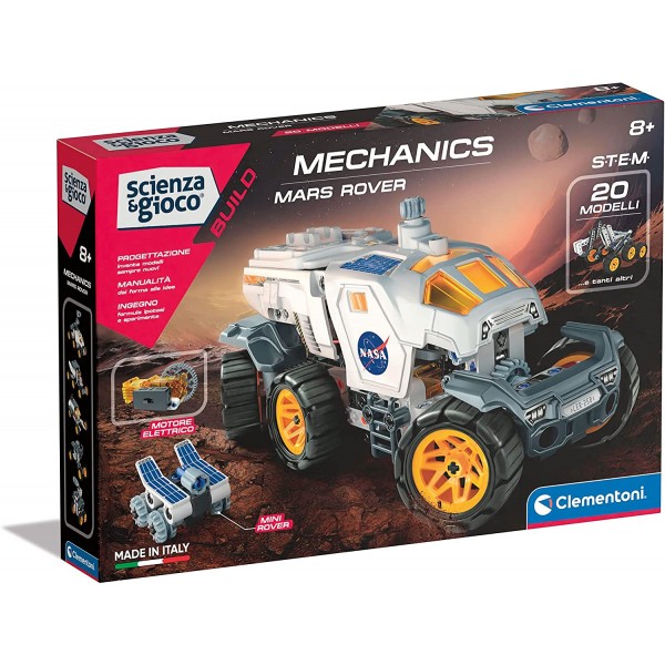 Set di Costruzioni Clementoni Mechanics NASA Rover Marziano
