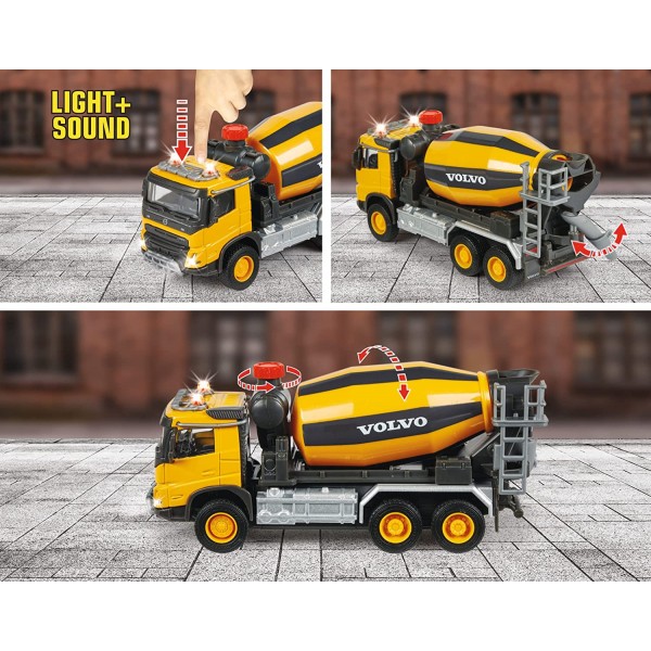 Betoniera Majorette Volvo Truck Cement Mixer