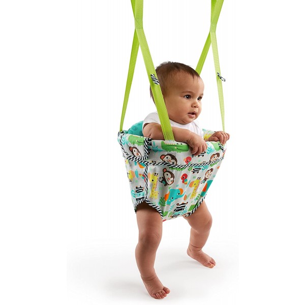 Altalena da Porta Bright Stars Zig Zag Zebra