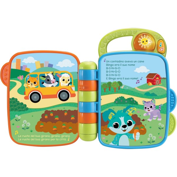 VTech Coccole in Rima Libro Sensoriale Interattivo
