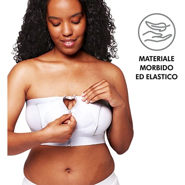 Corpetto Medela Hands-Free Bianco Taglia L