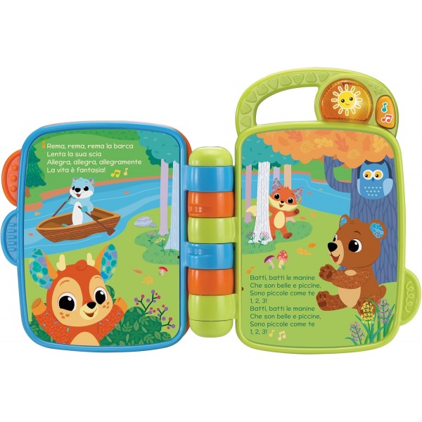 VTech Coccole in Rima Libro Sensoriale Interattivo
