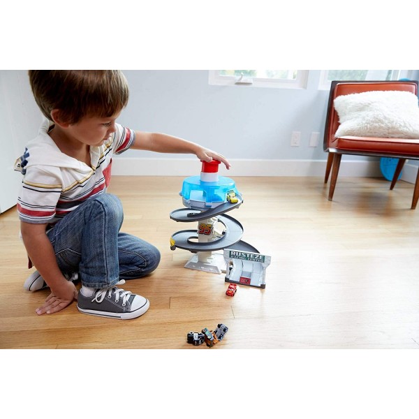 Pista Mattel Disney Cars 3 Spinning Raceway
