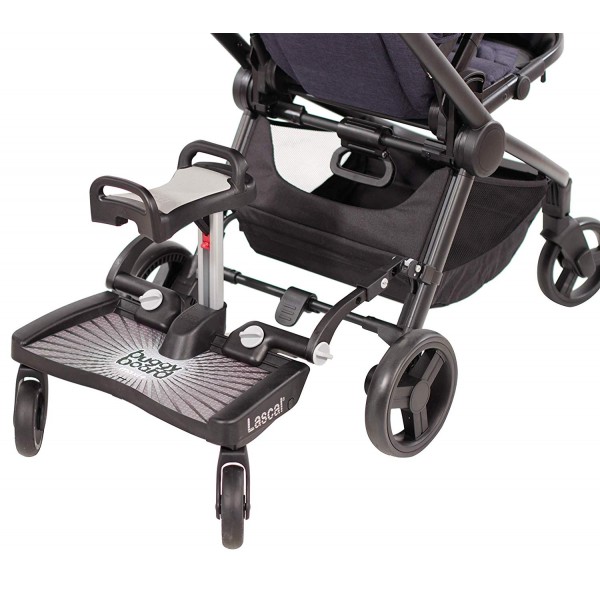 Pedana Lascal Buggyboard Maxi Universale per Passeggino con Sedile Grigio
