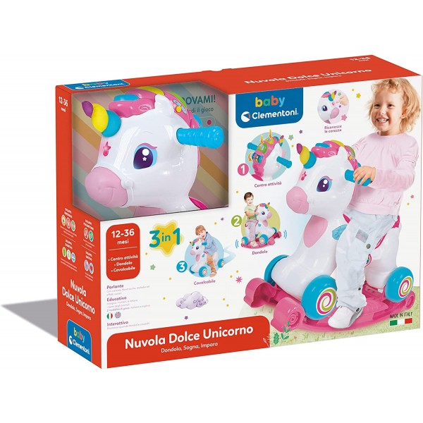 Cavalcabile Clementoni Nuvola Dolce Unicorno